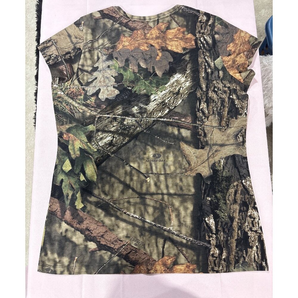 Hunting-Themed T-Shirts Bundle - Mossy Oak & Buck Wear 3 Shirts Large - Picture 3 of 7